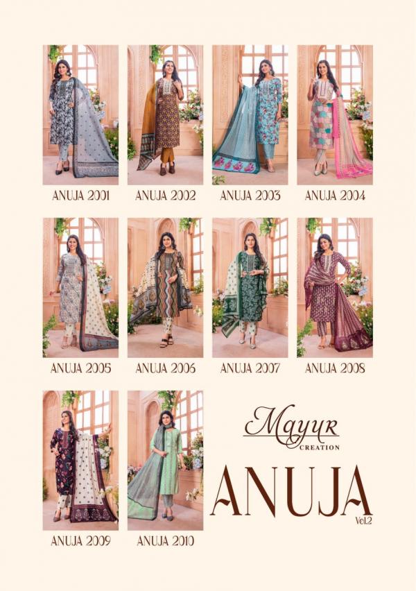 Mayur Anuja Vol 2 Cotton Dress Material Collection